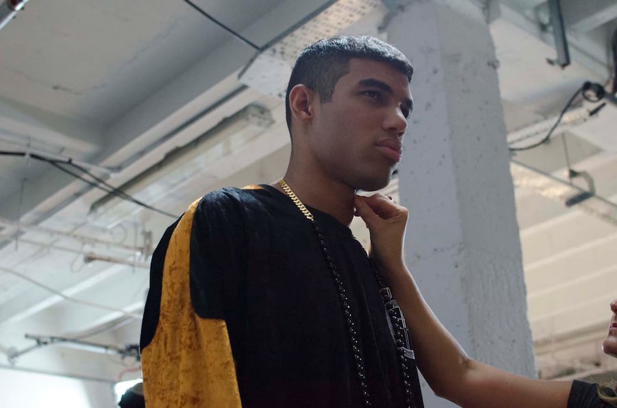 Astrid Andersen SS15 Mens collections, Dazed backstage 24