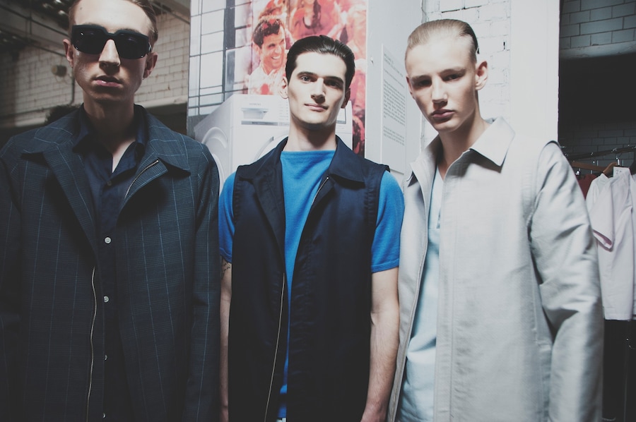 Lou Dalton SS15 Mens collections, Dazed backstage 7