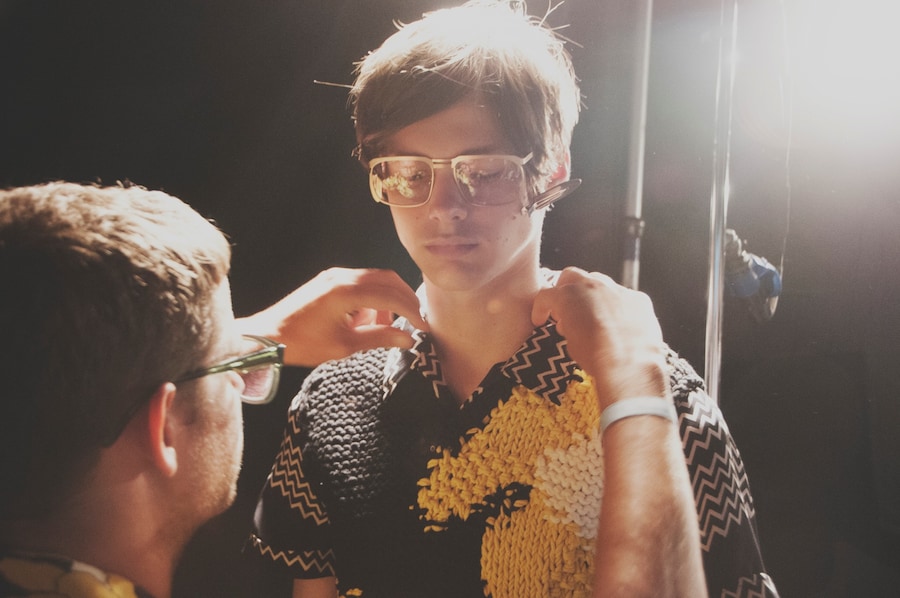 Topman SS15 Mens collections, Dazed backstage 14