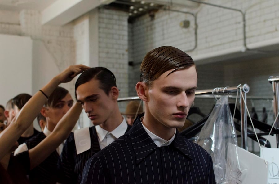 Matthew Miller SS15 Mens collections, Dazed backstage 12