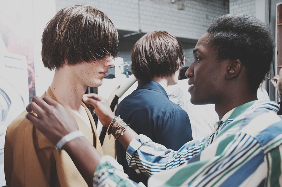 Agi &amp; Sam SS15 Mens collections, Dazed backstage 14