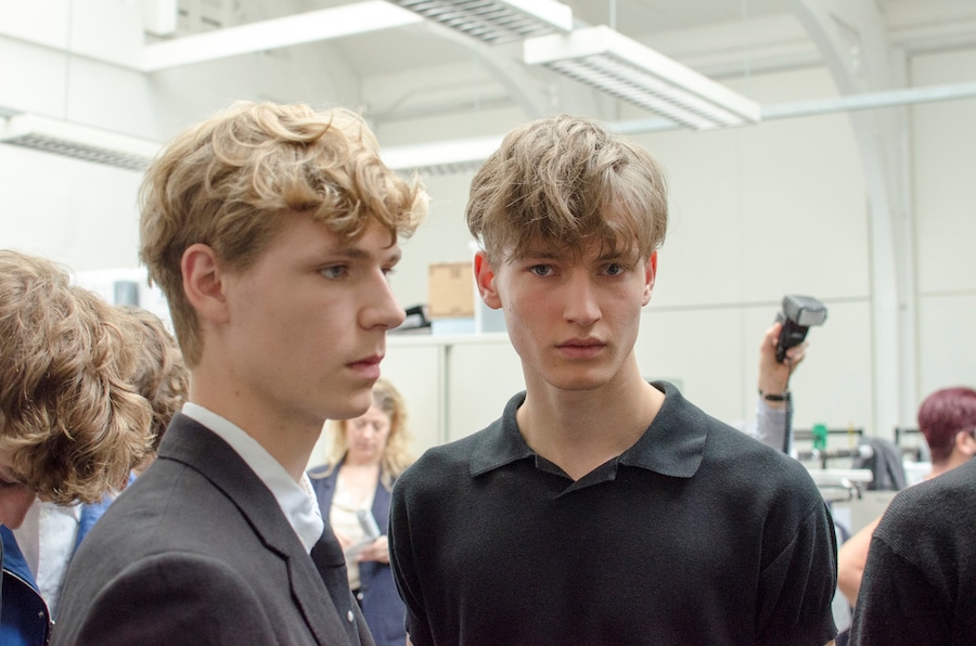 Margaret Howell SS15 Mens collections, Dazed backstage 2