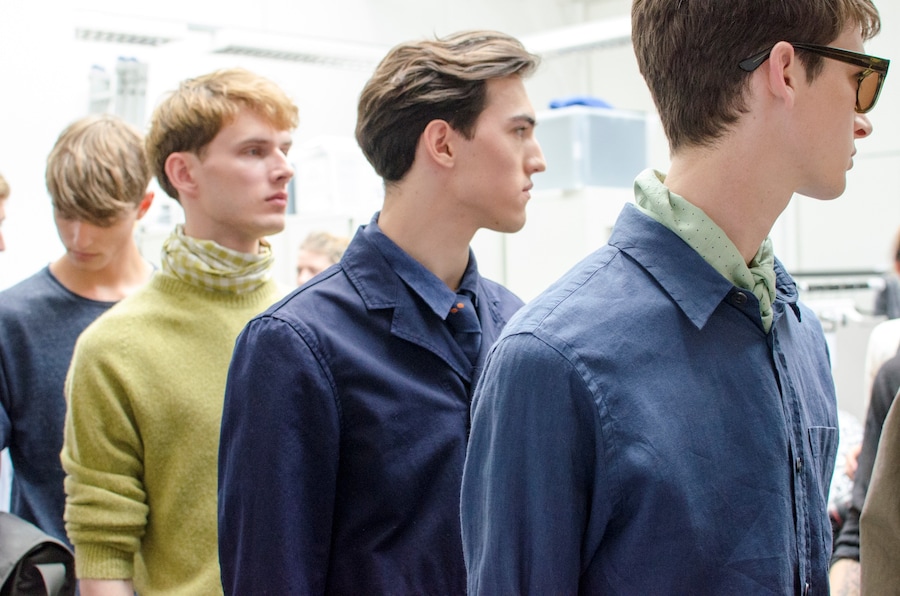 Margaret Howell SS15 Mens collections, Dazed backstage 4