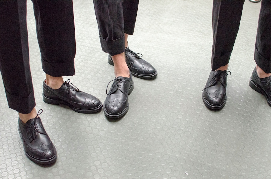 Margaret Howell SS15 Mens collections, Dazed backstage 19