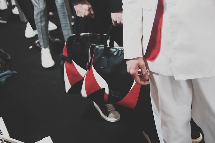 Alexander McQueen SS15 Mens collections, Dazed backstage 20