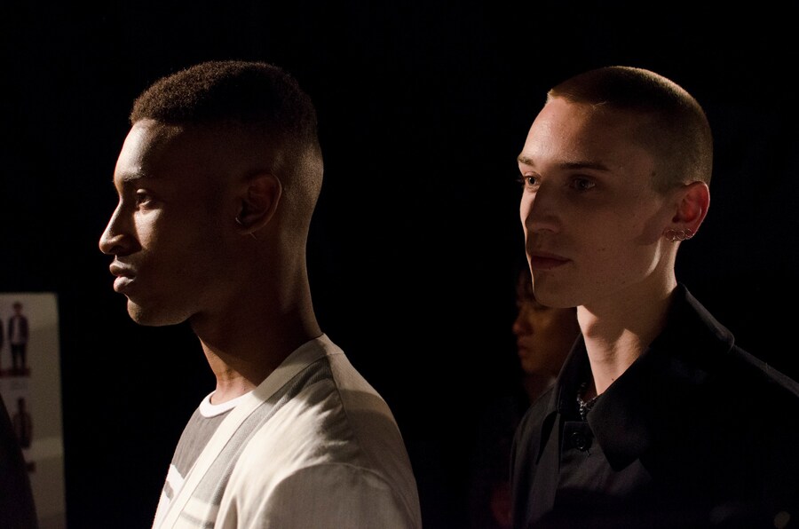 Casely-Hayford SS15 Mens collections, Dazed backstage 20