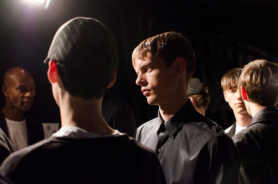Casely-Hayford SS15 Mens collections, Dazed backstage 21