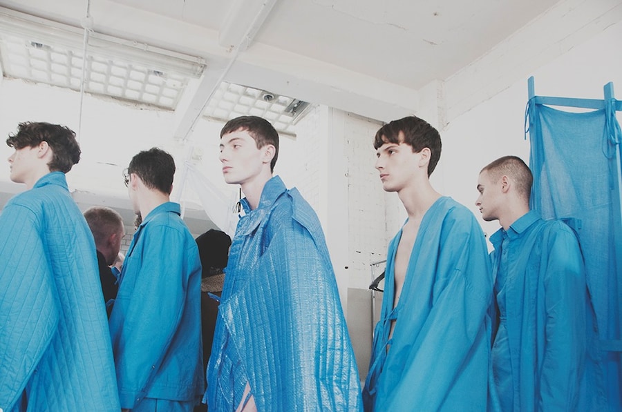 Craig Green SS15 Mens collections, Dazed backstage 20