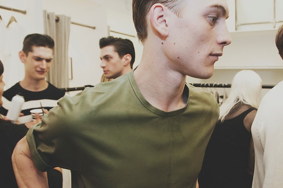 Joseph SS15 Mens collections, Dazed backstage 15