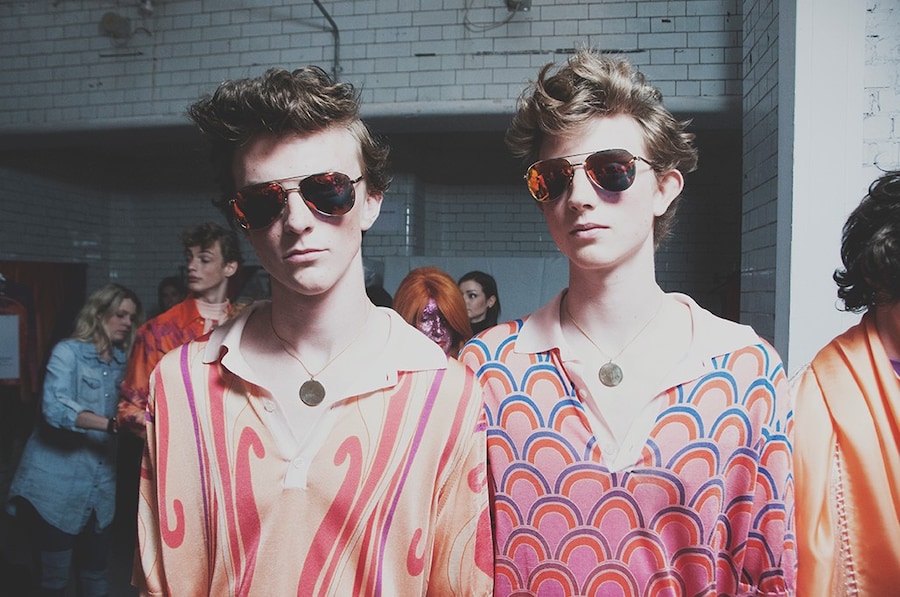 Katie Eary SS15 menswear backstage Dazed 2