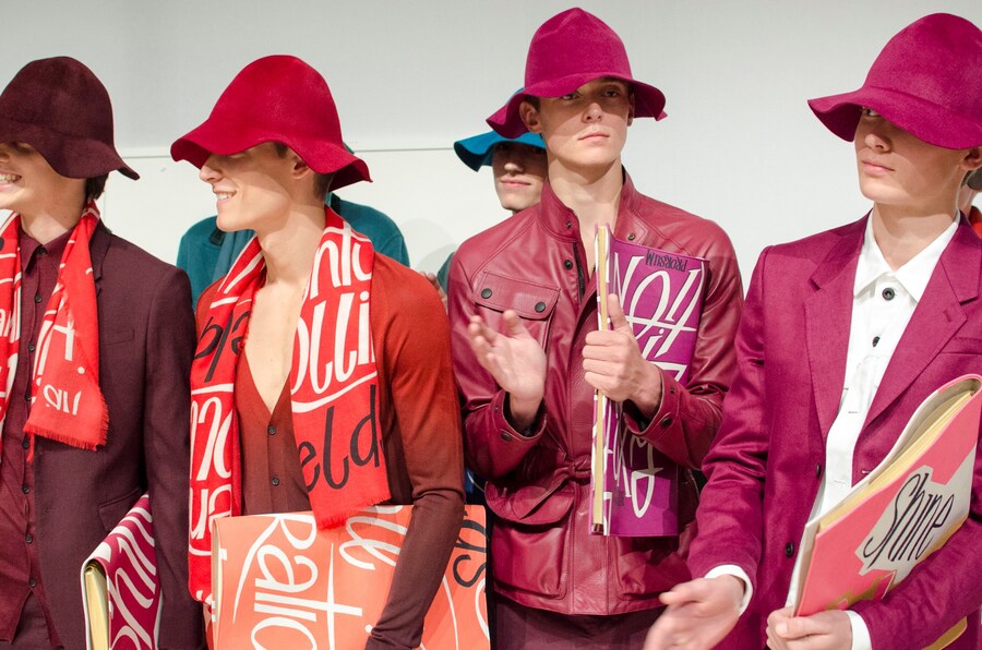 Burberry Prorsum SS15 Mens collections, Dazed backstage 17