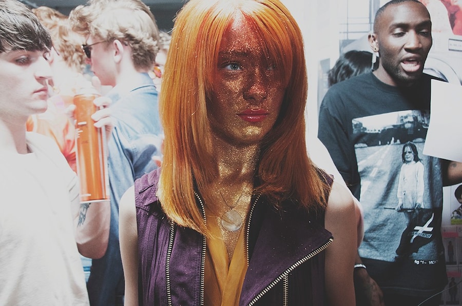 Katie Eary SS15 menswear backstage Dazed 12