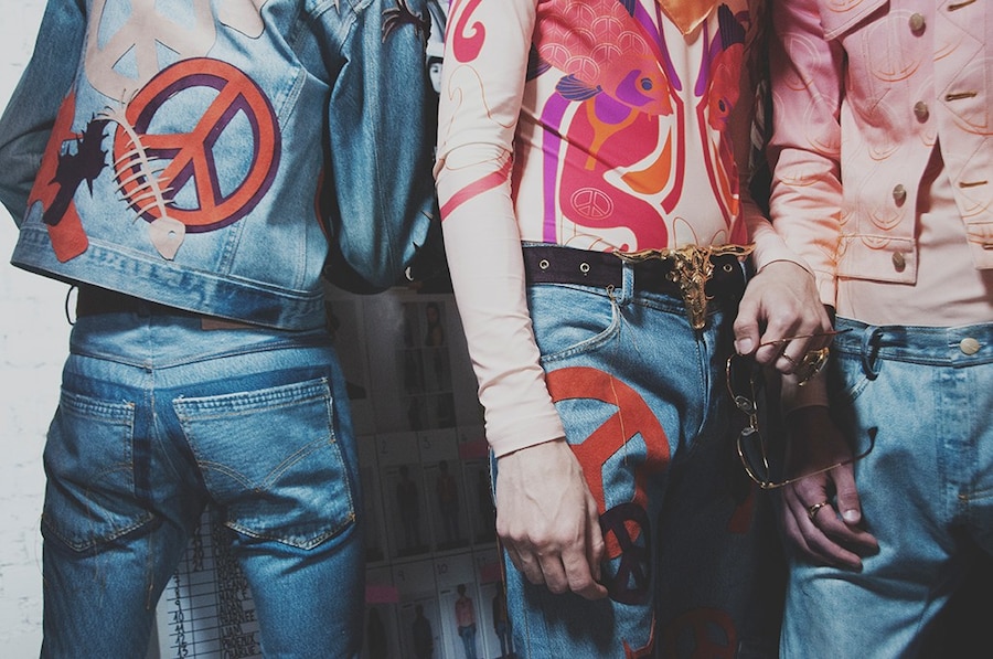 Katie Eary SS15 menswear backstage Dazed 17