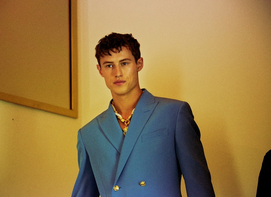 Versace SS15 Mens collections, Dazed backstage 12