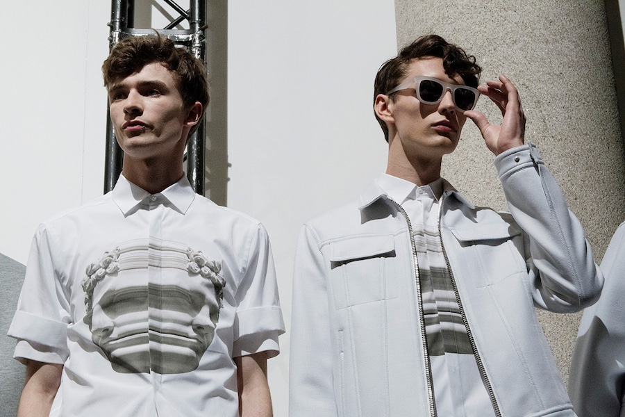 Neil Barrett SS15 Mens collections, Dazed backstage 3