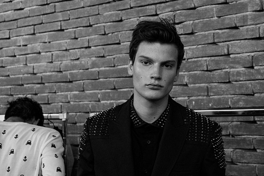 Philipp Plein SS15 Mens collections, Dazed backstage 12