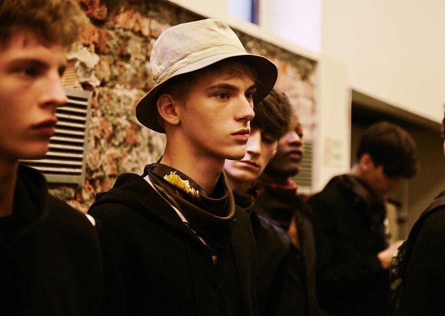 Iceberg SS15 Mens collections, Dazed backstage 7