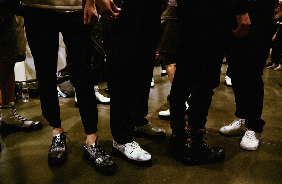 Iceberg SS15 Mens collections, Dazed backstage 19