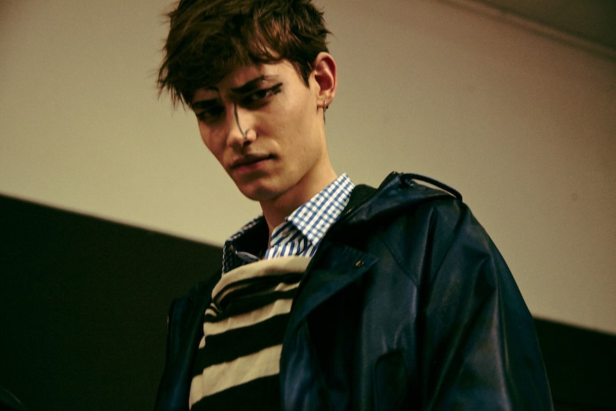 Vivienne Westwood Mens collections, Dazed backstage 1