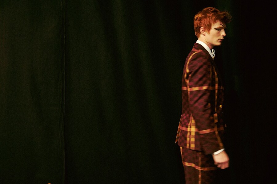 Vivienne Westwood Mens collections, Dazed backstage 16
