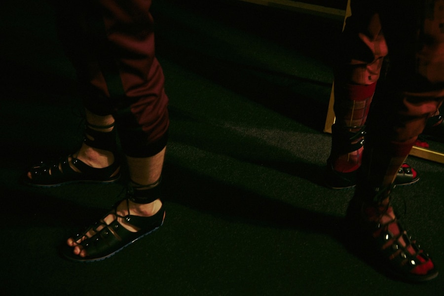 Vivienne Westwood Mens collections, Dazed backstage 18