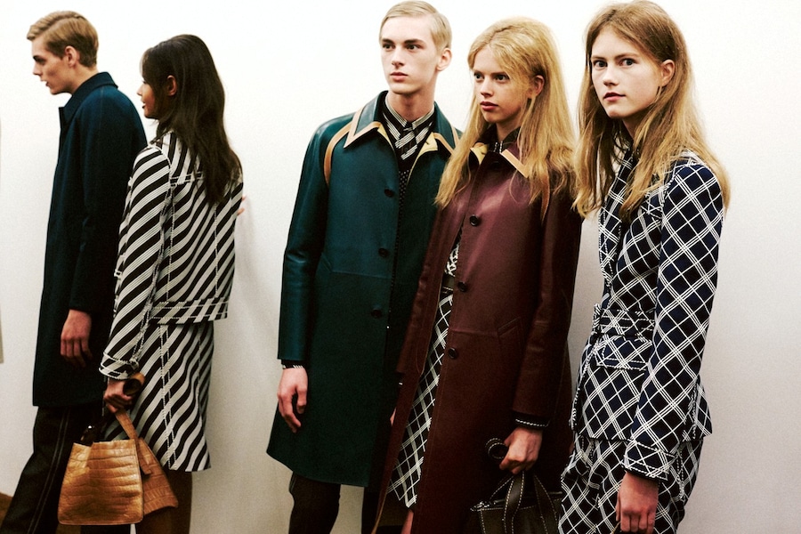 Prada SS15 Mens collections, Dazed backstage 5