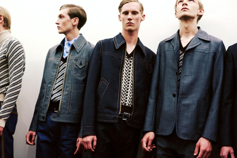 Prada SS15 Mens collections, Dazed backstage 16