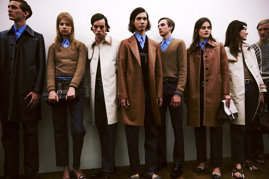Prada SS15 Mens collections, Dazed backstage 18