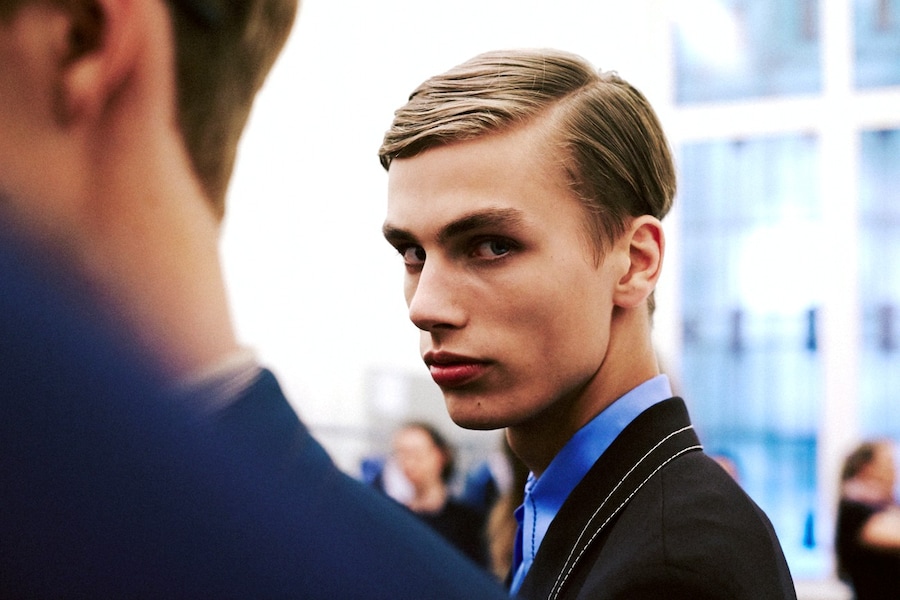 Prada SS15 Mens collections, Dazed backstage 27