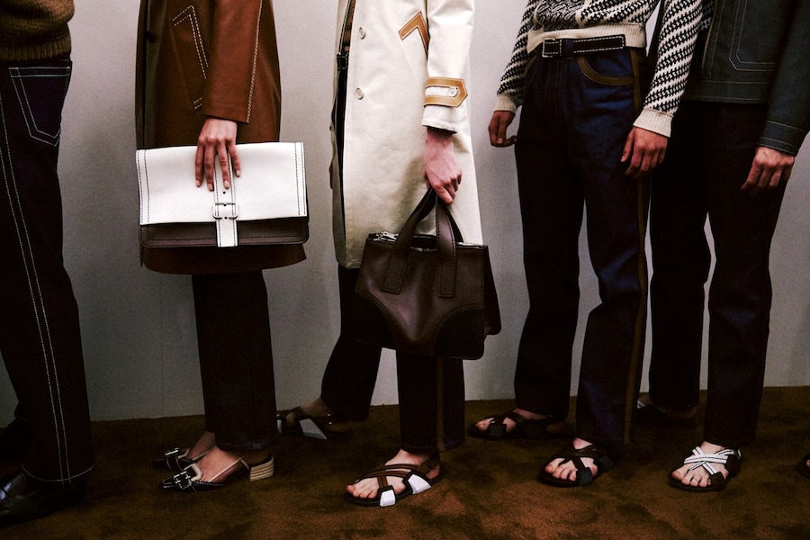 Prada SS15 Mens collections, Dazed backstage 32
