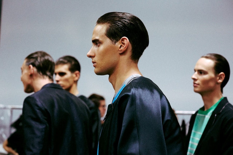 Emporio Armani SS15 Mens collections, Dazed backstage 10