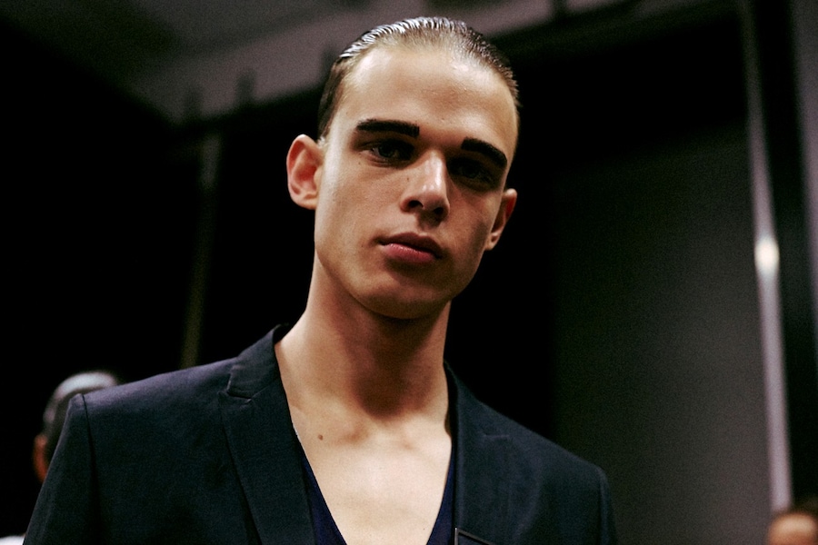 Emporio Armani SS15 Mens collections, Dazed backstage 13