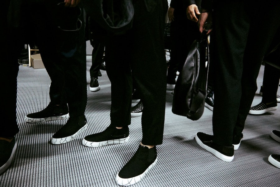 Emporio Armani SS15 Mens collections, Dazed backstage 19