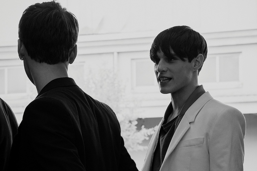 Diesel Black Gold SS15 Mens collections, Dazed backstage 10