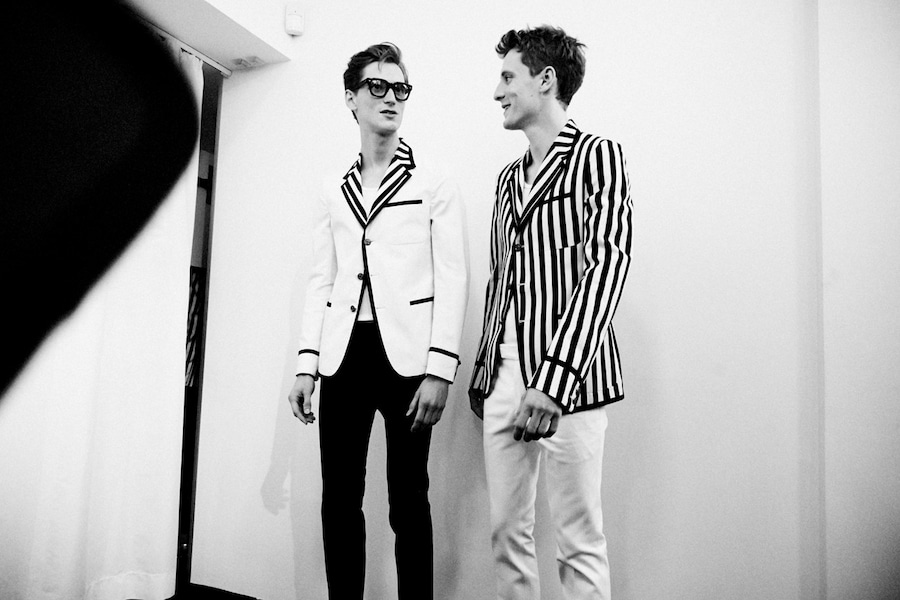 Gucci SS15 Mens collections, Dazed backstage 3