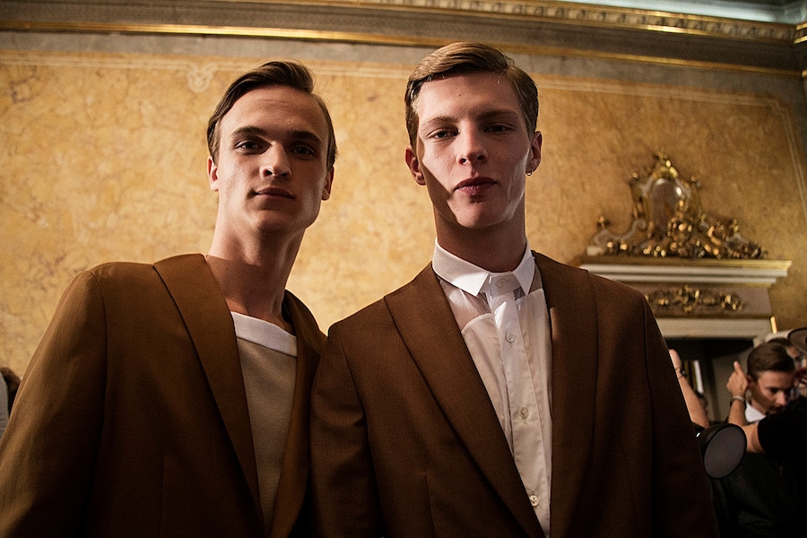 Ports 1961 SS15 Mens collections, Dazed backstage 3