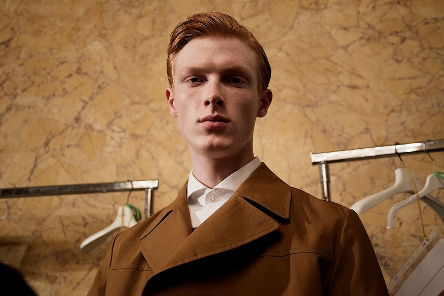 Ports 1961 SS15 Mens collections, Dazed backstage 2