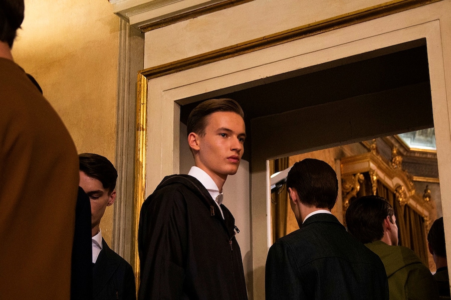 Ports 1961 SS15 Mens collections, Dazed backstage 11