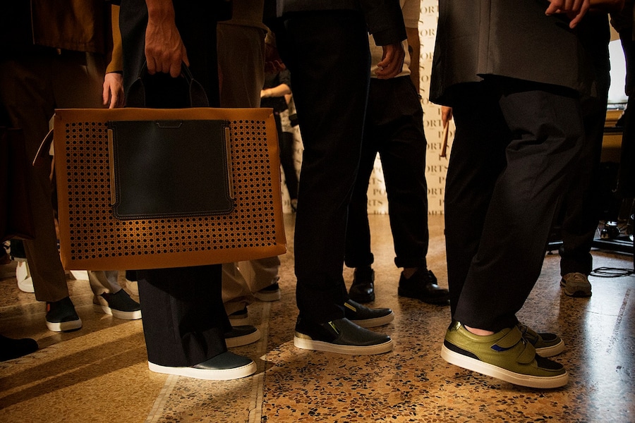 Ports 1961 SS15 Mens collections, Dazed backstage 20