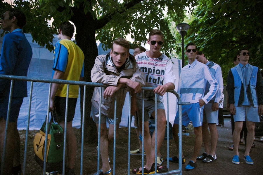 Antonio Marras SS15 Mens collections, Dazed backstage 4