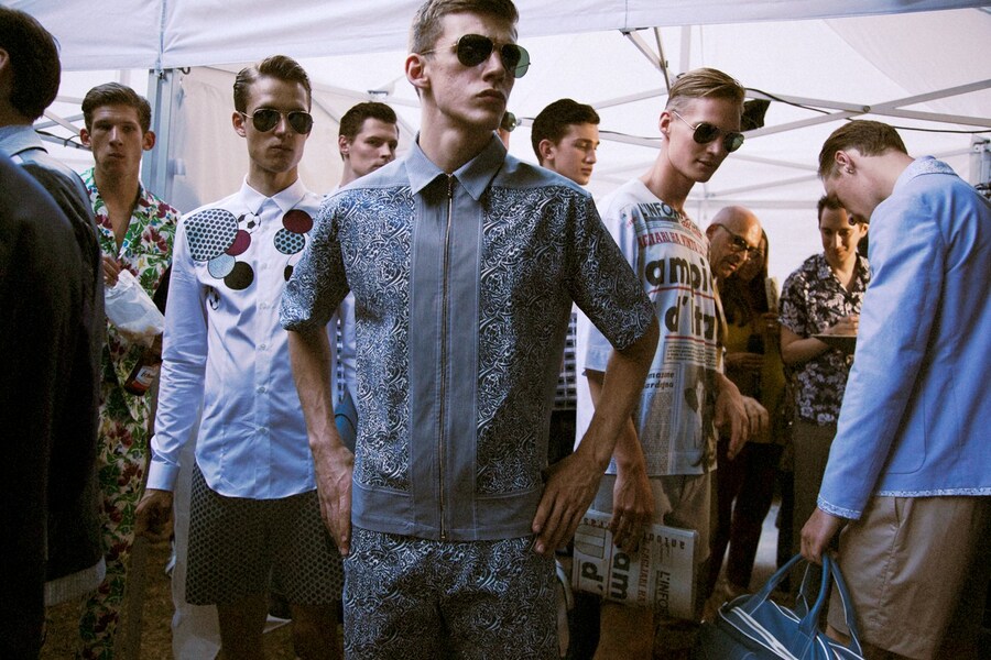 Antonio Marras SS15 Mens collections, Dazed backstage 18