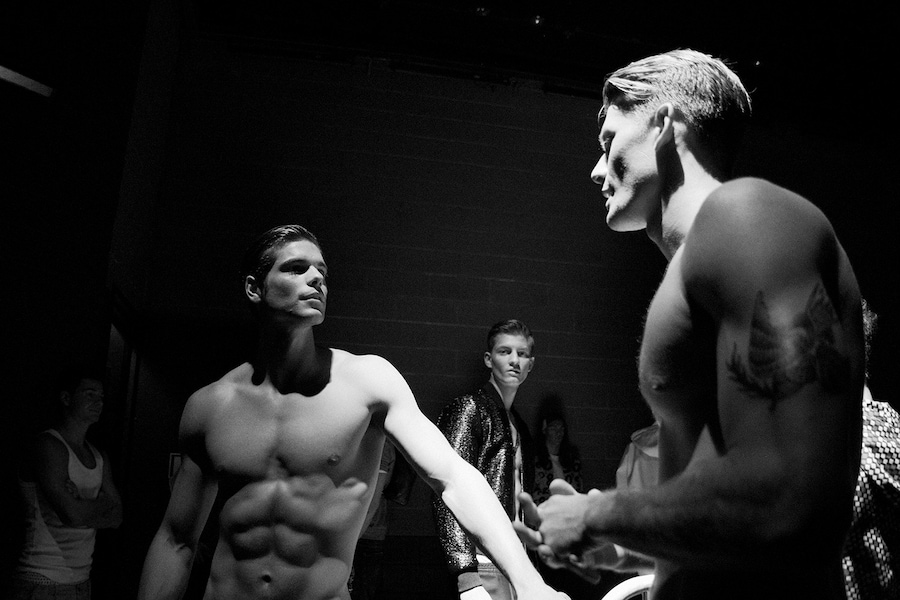 Dsquared2 SS15 Mens collections, Dazed backstage 11