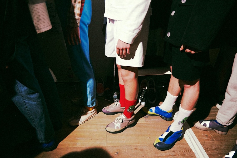 Gosha Rubchinskiy SS15 Mens collections, Dazed backstage 23