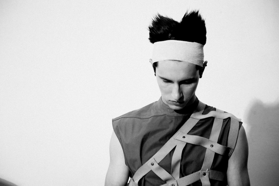 Rick Owens SS15 Mens collections, Dazed backstage 1