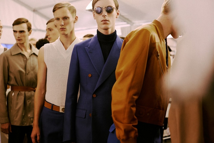 Louis Vuitton SS15 Mens collections, Dazed backstage 2