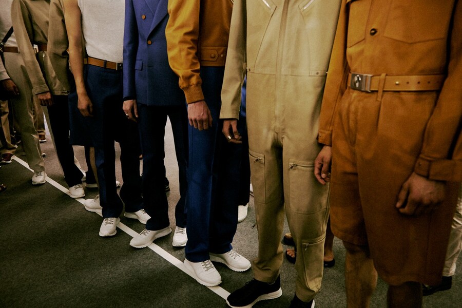 Louis Vuitton SS15 Mens collections, Dazed backstage 15