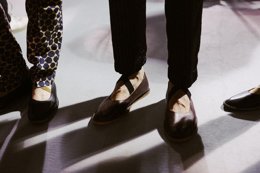 Dries Van Noten SS15 Mens collections, Dazed backstage 27
