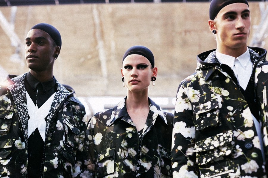 Givenchy SS15 Mens collections, Dazed backstage