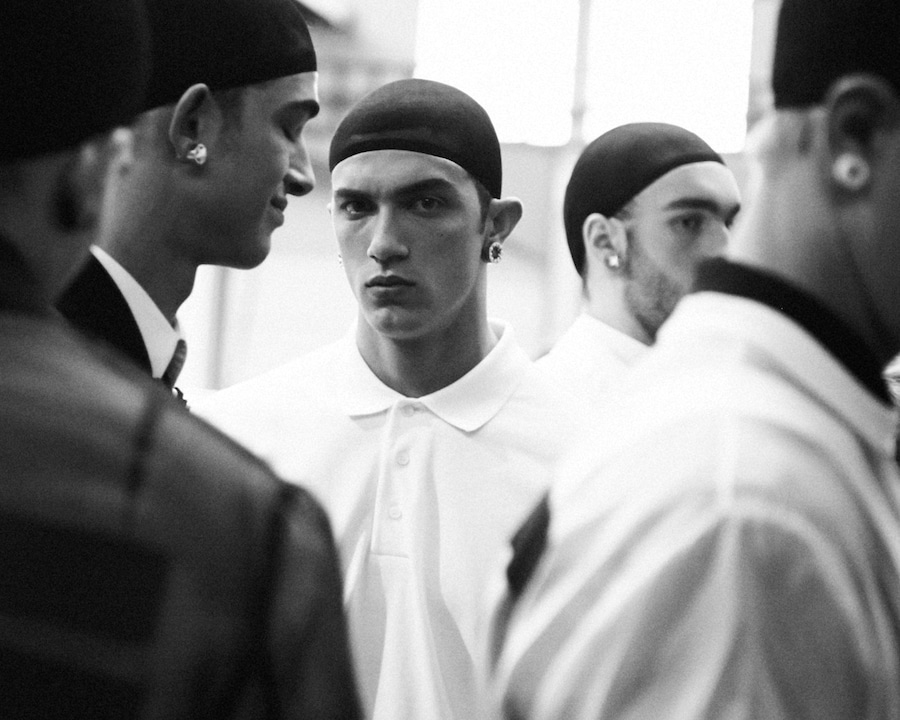 Givenchy SS15 Mens collections, Dazed backstage 19