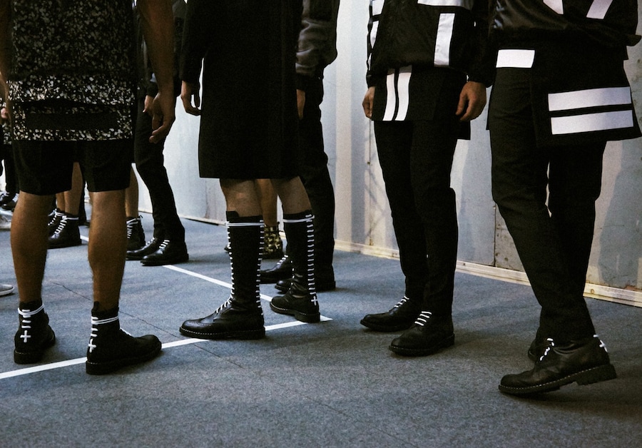 Givenchy SS15 Mens collections, Dazed backstage 24